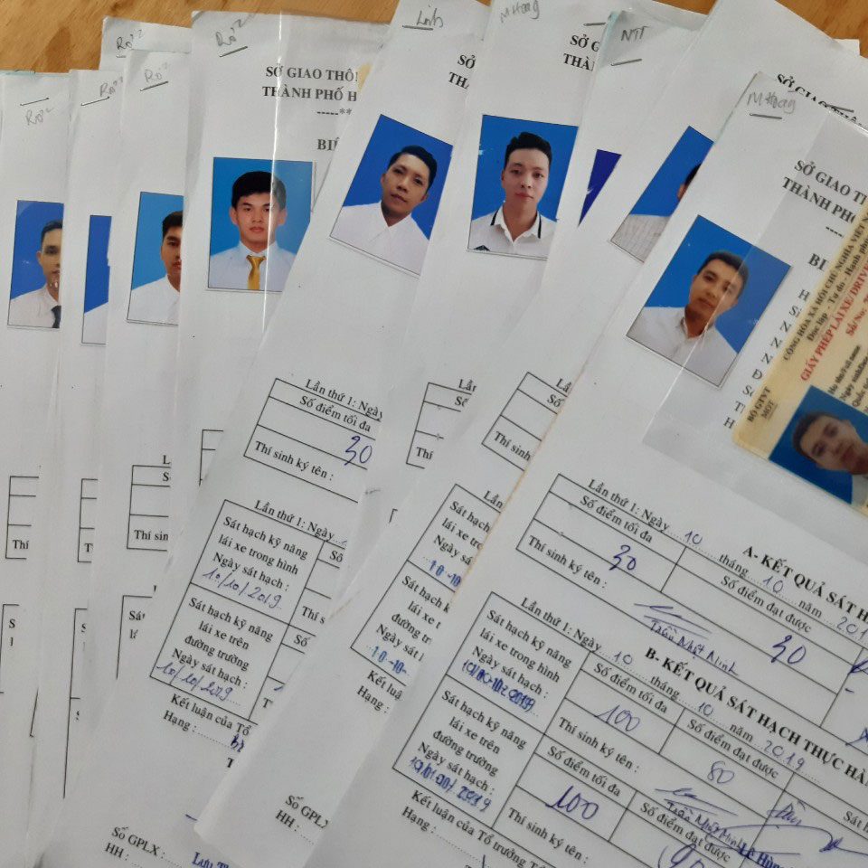 hinh ảnh bằng lái xe