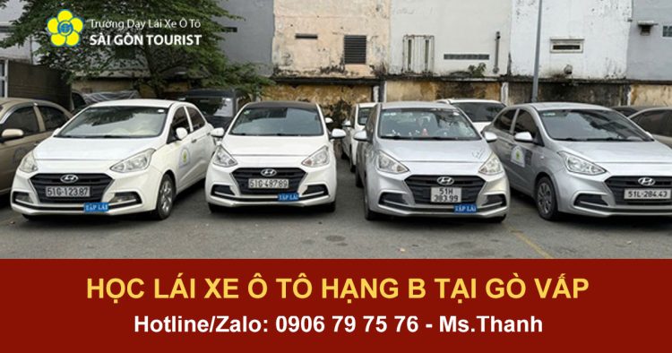 học lái xe ô tô hạng b tại gò vấp