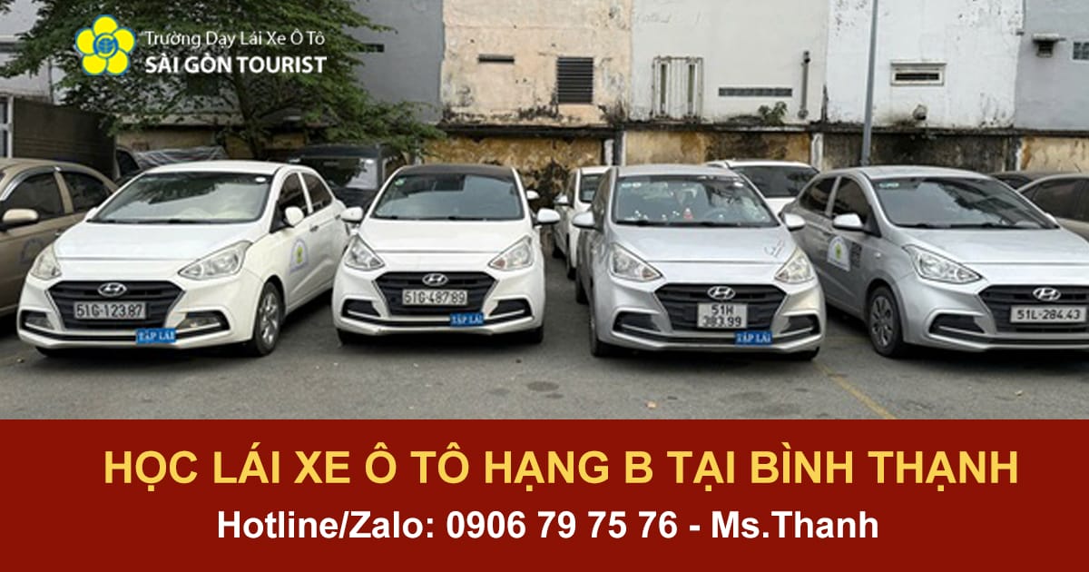 Học lái xe ô tô hạng B tại bình thạnh