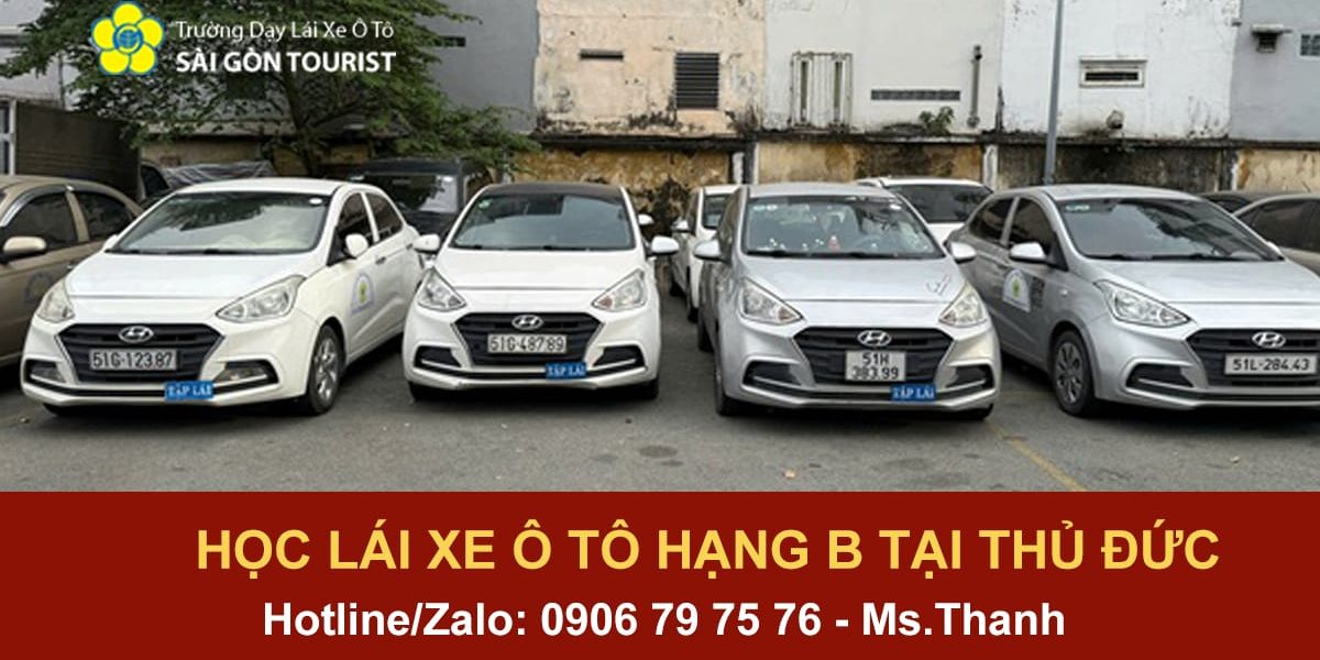 Học lái xe ô tô hạng B tại thủ đức