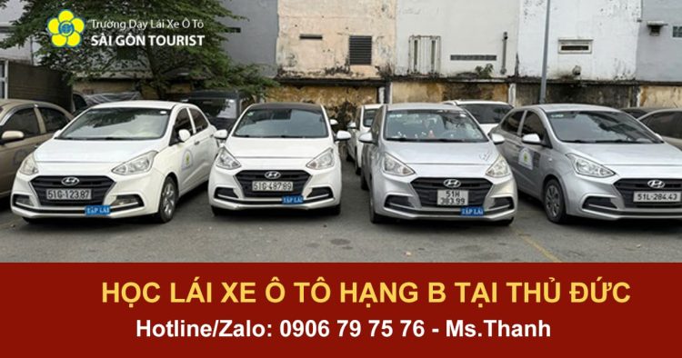 Học lái xe ô tô hạng B tại thủ đức